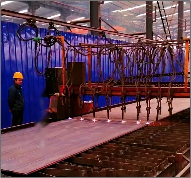 甘肃镜铁区钢结构车间数控等离子切割机